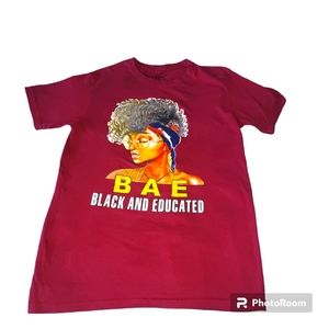 BAE Black and educated T shirt